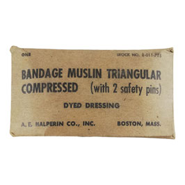 US Army - Bandage Musling Triangular Compressed