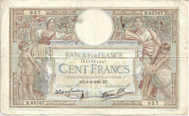Frankrijk - Cent Francs - 1939