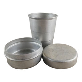 Aluminium drinkbeker - uitvouwbaar