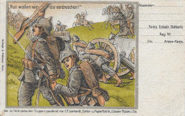 Nun wollen wir sie verdreschen!