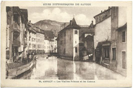 Sites Pittoresques de Savoie - Annecy - Les Vieilles Prisons et les Canaux