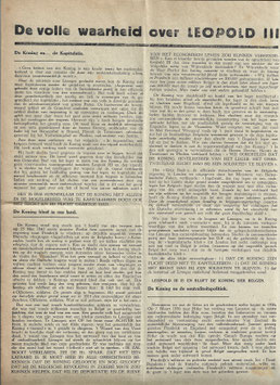 De volle waarheid over Leopold III - 1945
