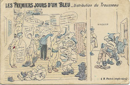 Les premiers jours d'un Bleu - Distribution du Trousseau - 1919