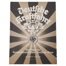 Deutsche Kraftfahrt - Das Organ des Nationalsozialistischen Kraftfahr-Korps - 1937