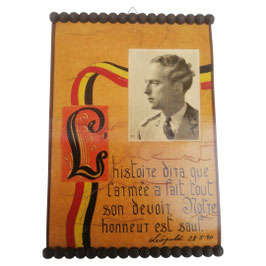 Leopold III - muurdecoratie