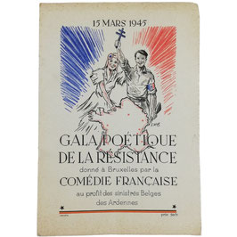 Gedichtenbundel 'Gala Poétique de la Résistance' - 1945