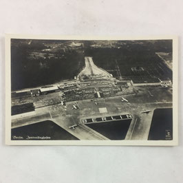 German postcard 'Berlin Zentralflughafen'