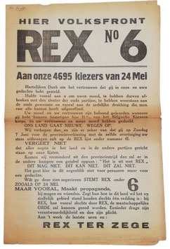 Politieke krant 'REX'