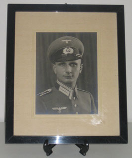Large framed picture of a german soldier