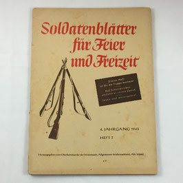 Soldatenblätter für Feier und Freizeit - 7 / 1943