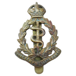British Army - Royal Army Medical Corps Cap Bagde