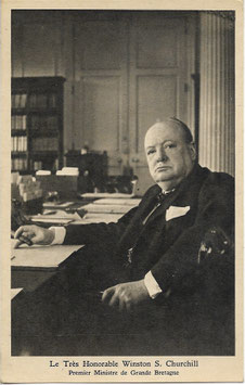 Le Très Honorable Winston S. Churchill - Premier Ministre de Grande Bretagne