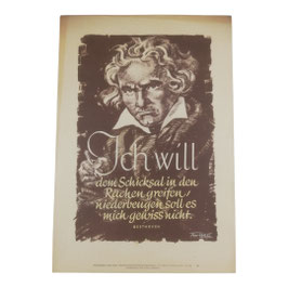 Wochenspruch der NSDAP - Ich will... - 1944