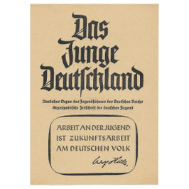 Das junge Deutschland - Zentralverlag der NSDAP - folder