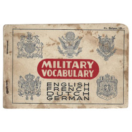 Military Vocabulary - English/French/Dutch/German