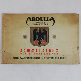 Abdulla Superb Cigarettes - Sammelalbum der Staatswappen aller Wappenführenden Staaten der Erde