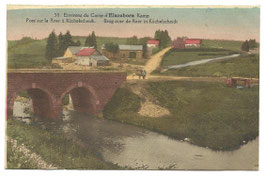 Environs du Camp d'Elsenborn Kamp - Pont sur la Roer à Küchelscheidt - Brug over de Roer