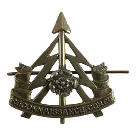 British Army - Reconnaissance Corps 49th West Riding Division Cap Badge