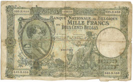 België - 1000 Frank / 200 Belga - 1935
