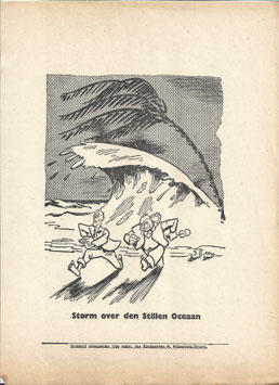 Storm over den Stillen Oceaan
