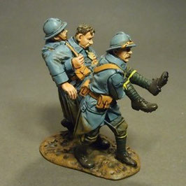 French Infantry 1917-1918, 3 wounded PCDF