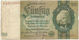 Duitsland - Reichsbanknote - Fünfzig Reichsmark - 1933