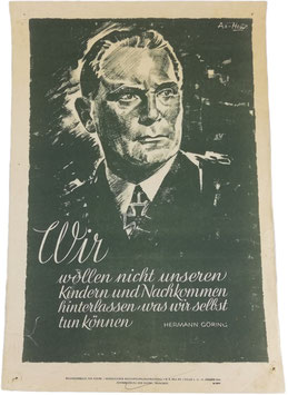 Wochenspruch der NSDAP - Wir wollen nicht unseren Kindern... - 1943