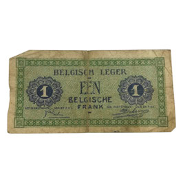 Belgisch leger - Een Belgische Frank - 1946