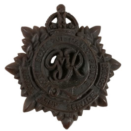 British Army - Royal Army Service Corps Cap Badge (Economy)