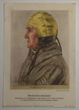 Print of Wolf Willrich - Oberstleutnant Schumacher 1940