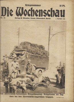 Kriegsnummer - Die Wochenschau - Nr. 36 1916