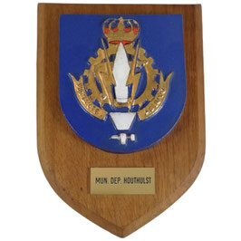 Belgisch leger - wapenschild / crest - Munitiedepot Houthulst