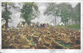 Y.M.C.A. Work at the Front - An Open-Air Concert
