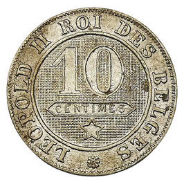 België - Leopold II - 10 centimes - 1894