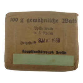 Wehrmacht - '100 g gewöhnliche Watte' - 1939