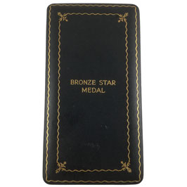 US Bronze Star Medal in doos