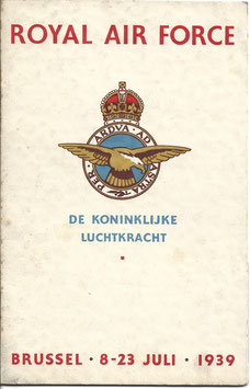Royal Air Force - De koninklijke Luchtkracht - 1939