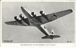 The Focke-Wulf F.W.200 Condor, Troop Transport