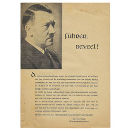 Führer, beveel! - Hitlerjeugd-Vlaanderen - pamflet