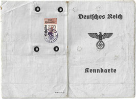 Deutsches Reich - Kennkarte