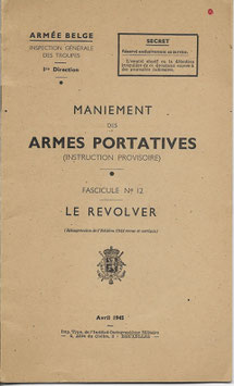 Maniement des Armes Portatives - Le Revolver