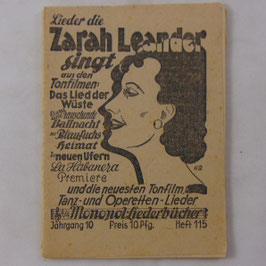 Monopol-Liederbücher - 1939