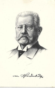 Reichspräsident Von Hindenburg