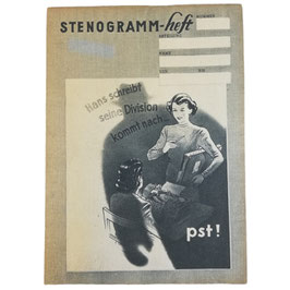 Stenogramm-Heft