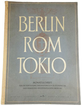 Berlin Rom Tokio - Monatsschrift - 1943