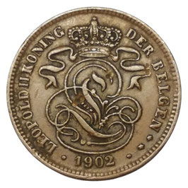 België - Leopold II - 2 centimes - 1902