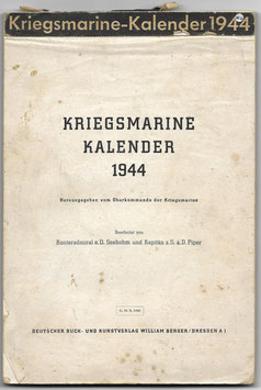 Kriegsmarine Kalender 1944