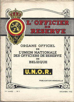 L'Officier de reserve - N°7 - 1936