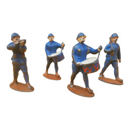 Lot Franse soldaten