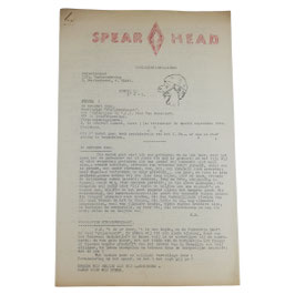 Spear Head - Oorlogsvrijwilligerskrantje - 1950
